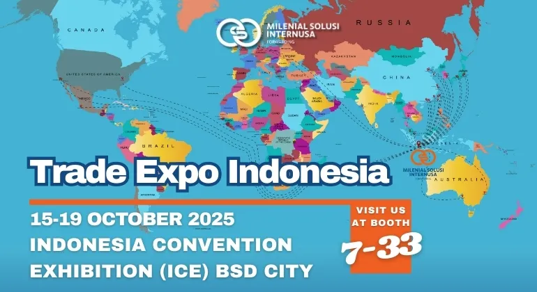 INGIN EKSPOR TAPI MASIH BINGUNG YUK DATANG KE TRADE EXPO 1519 OKTOBER 2025 HALL 6 733 BOOTH MSI FREIGHT DI TRADE EXPO INDONESIA