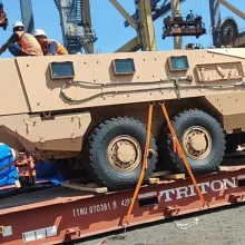 Exhibition Shipment Arquus VAB MK 3 ATA Carnet