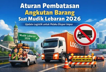 Aturan Pembatasan Angkutan Barang Saat Mudik Lebaran 2026 Update Logistik untuk Pelaku Ekspor Impor