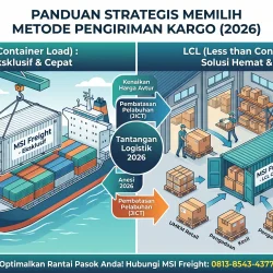 FCL VS LCL PANDUAN STRATEGIS MEMILIH METODE PENGIRIMAN KARGO YANG TEPAT UNTUK BISNIS ANDA